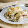 Ham and Cheese Crescent Bake