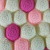 HexaPuff Crochet Baby Quilt