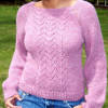 Lace Panel Sweater