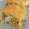 Sausage Egg and Cheese Breakfast Squares