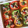 Stuffed Peppers With Sausage  Potatoes