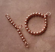How to Make a Beaded Toggle Clasp