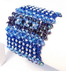 Cobalt Blue Elegance Cuff