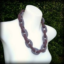 Crochet Chain Necklace