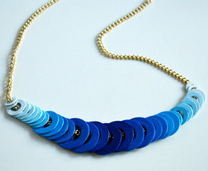 Ombre Washer Necklace