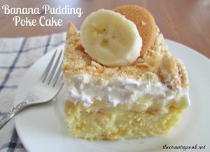 Banana Pudding Hokey Pokey Cake