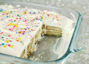 Birthday Icebox Cake