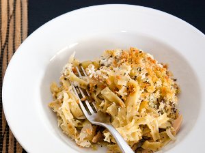 Classed Up Tuna Noodle Casserole