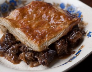 Guinness and Beef Pie