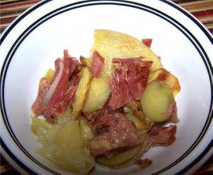 Irish Corned Beef and Potato Casserole