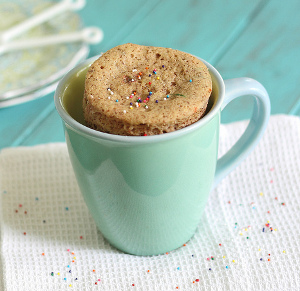 Crazy Fast Cake Batter Mug Cake