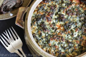 Mom's Spinach Casserole