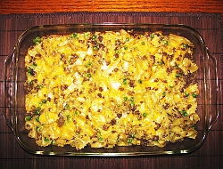 Bow Tie Beef Noodle Casserole