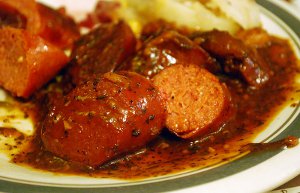 Slow Cooker Sausage Casserole