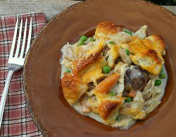 Biscuit Topped Chicken Stew