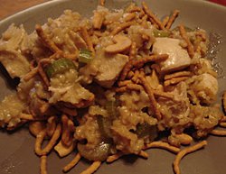 Chinese Cashew Chicken Rice Casserole