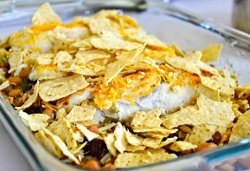 Bush's Chicken And Beans Nacho Casserole