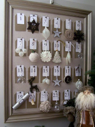 Christmas Ornament Advent Countdown Calender