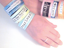 Paper Bracelets
