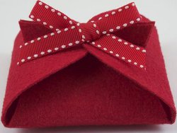 Folded Felt Gift Box 
