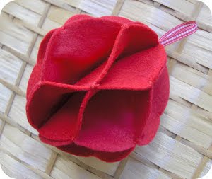 Felt Homemade Christmas Ornament