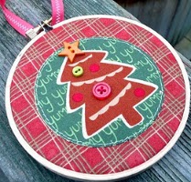 Embroidery Hoop Ornament