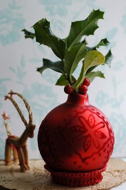 Crochet Ornament Vase Holder