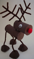 Posable Reindeer