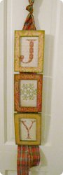 Joy Framed Wall Decoration