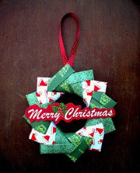 Origami Wreath