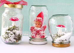 Winter Fairy Land Snow Domes