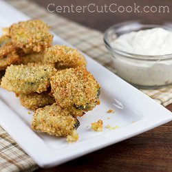 Fried Pickles with Homemade Ranch Dip