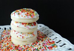 Soft Frosted Sugar Cookies