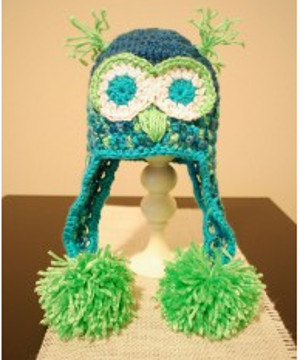 Bright Baby Owl Hat