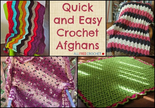 22 Quick and Easy Crochet Afghans + Bonus Video ...