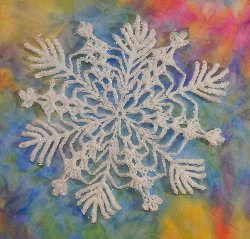 13 Crochet Christmas Ornaments: Snowflakes