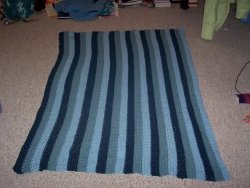Blue Boyfriend Blanket