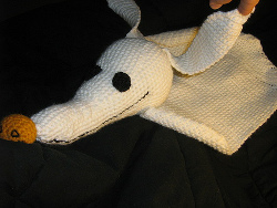 Crochet Ghost Dog