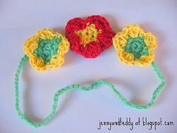 Flowers Headband Tutorial
