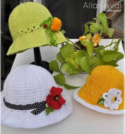 Lacy Garden Party Hat