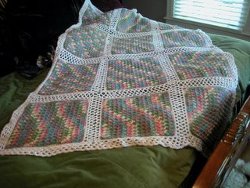 Monet Crochet Afghan
