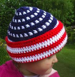 Patriotic Toddler's Hat