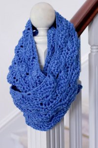 Periwinkle Infinity Scarf