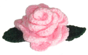 CROCHETED ROSE PATTERN | Crochet and Knitting Patterns