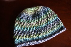 Shallow Seas Blue Beanie