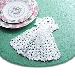 Simple Angel Dishcloth