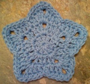 My Simple Star Coaster AllFreeCrochet.com