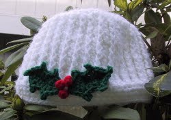 Snowy Ridges Crochet Hat