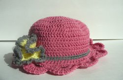 Sun Hat with Flower