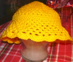 Crochet Sunny Baby Hat
